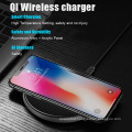 Factory Wholesale fast wireless charger stand charging qi wireless stand pad mobile phone accessory smart charger for samsung s8